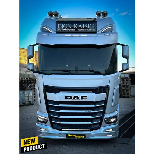 Přídavný spoiler pod nárazník lízatko pro DAF XF/XG/XG+ s 2 výřezy