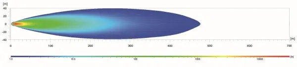 LED rampa HELLA ValuFit 342mm, s pozičním světlem, 12/24/48V, ECE R10, R11, R112