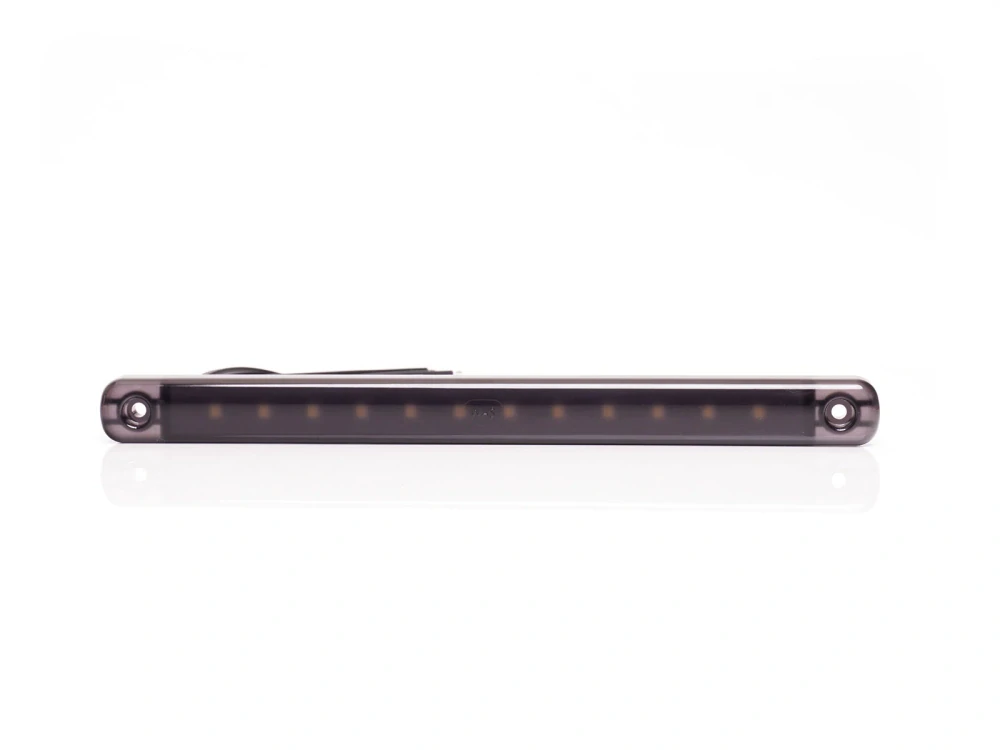 LED poziční světlo Waś 12-24V, 238mm, zatmavené