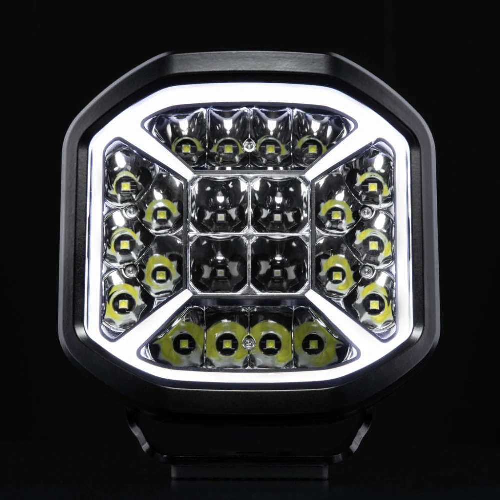 LED přidavný reflektor Strands X DRIVING LIGHT 7" (17,8cm), poziční světlo, 10-32V, ECE R148, R149, R112