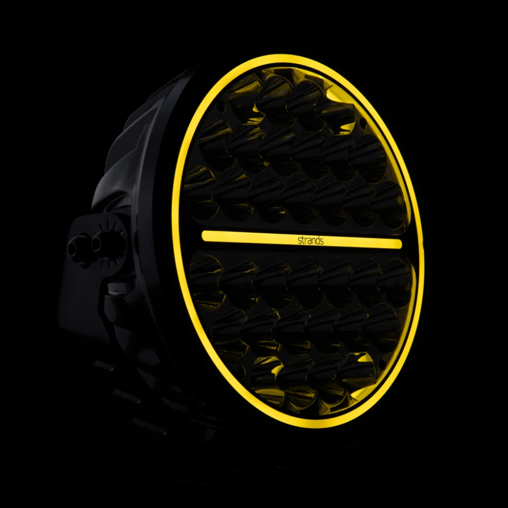 LED přídavný reflektor Strands SIBERIA XP DRIVING LIGHT 9" (22,8cm), poziční světlo, 11-40V, ECE R148, R10, R112