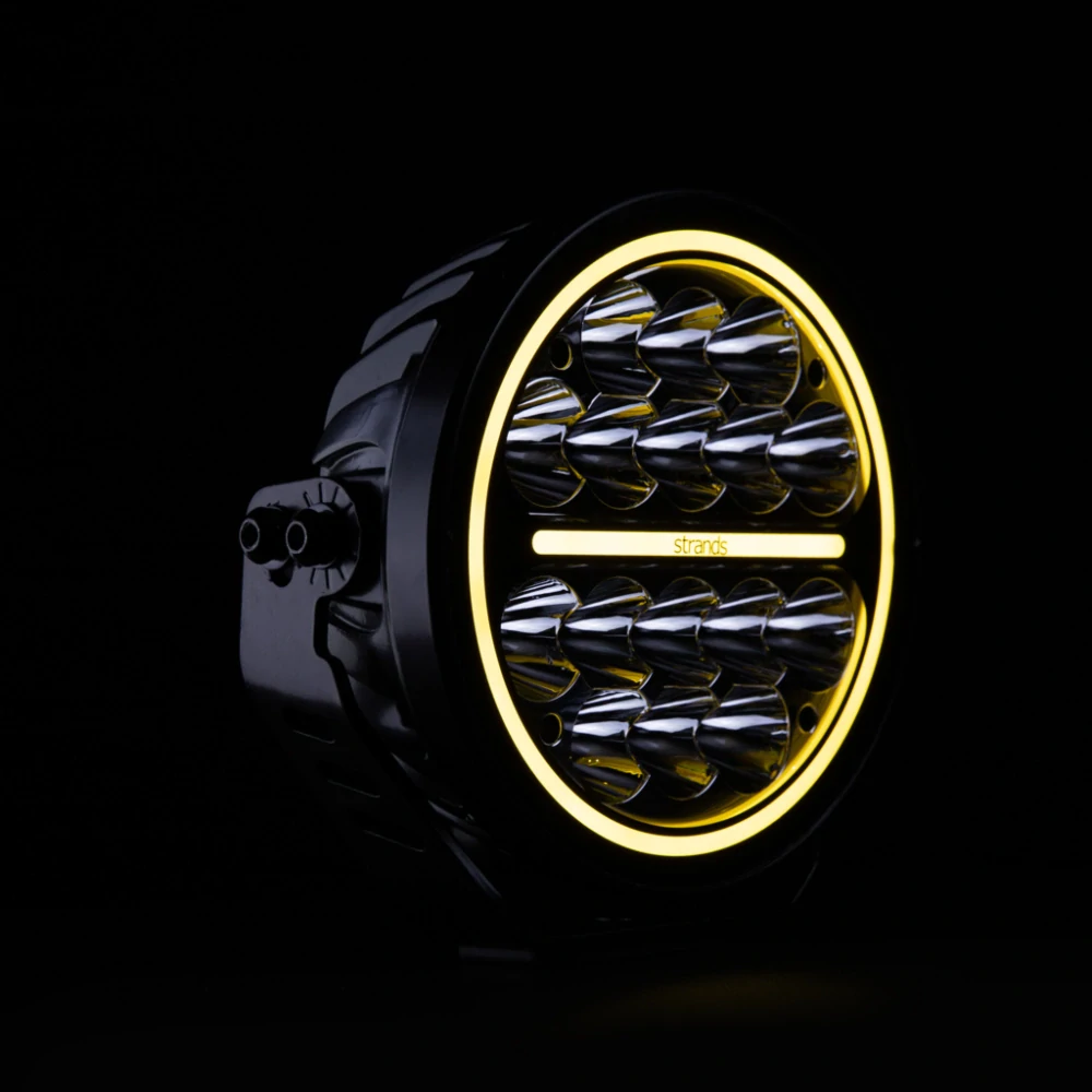 LED přídavný reflektor Strands SIBERIA XP DRIVING LIGHT 7" (17,8cm), poziční světlo, 9-40V, ECE R148, R10, R112
