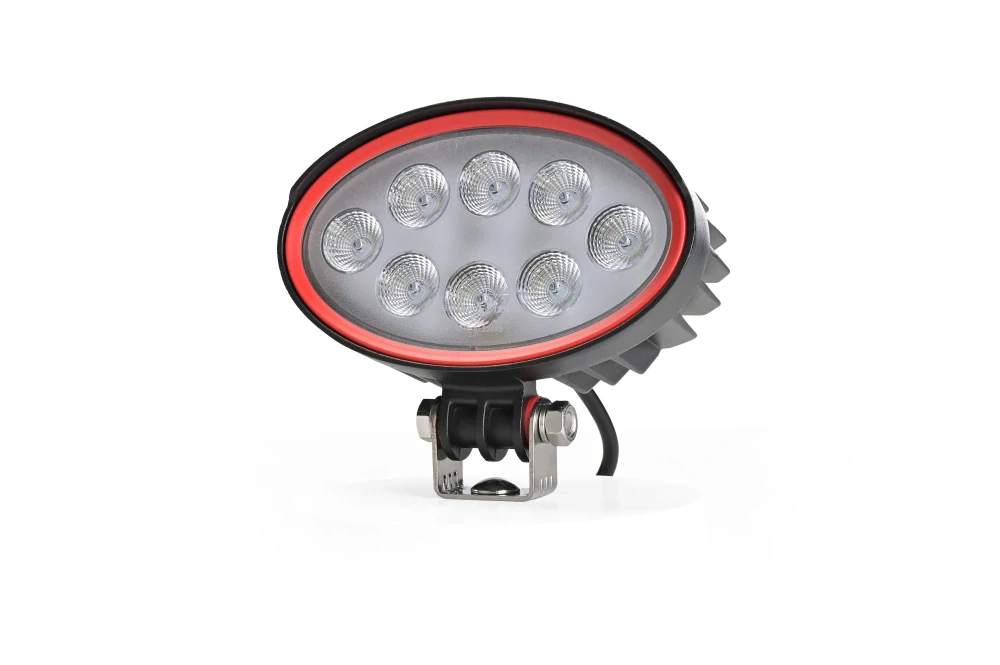 LED pracovní světlo kulaté Skyled ,,Redline", 2160lm, 9-32V, IP67/IP69K, ADR, ECE R10, R148