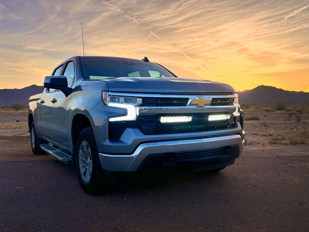 Sada světel do masky Lazer pro Chevrolet Silverado 1500 LT, 2x Triple-R 1000