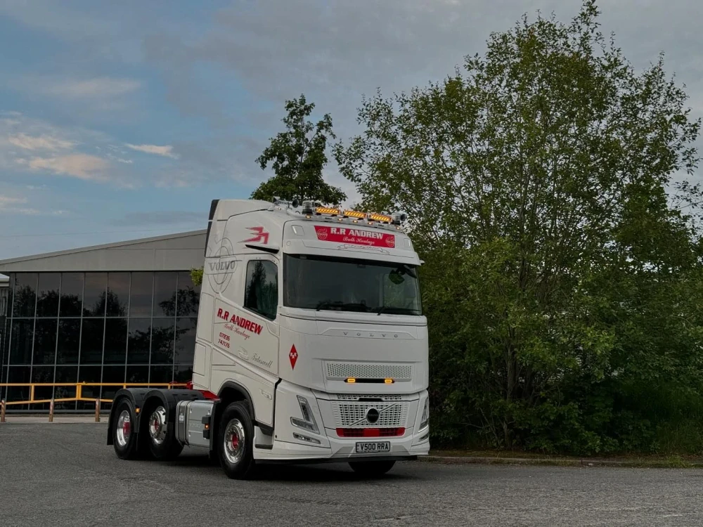 Střešní nerezový rám Kelsa HiBar široky pro Volvo FH Aero- GLB a GLB XL