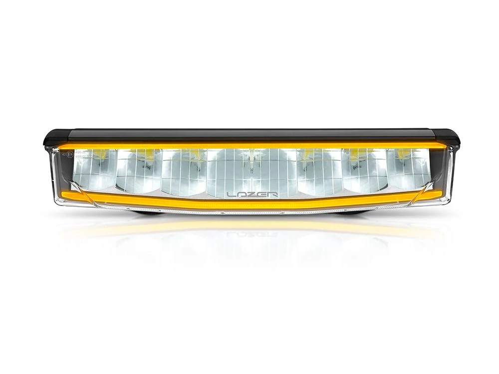 LED rampa LAZER AIR-55 16,2" (411mm), s pozičním světlem, 6800lm, 10-32V, IP68, ECE R149