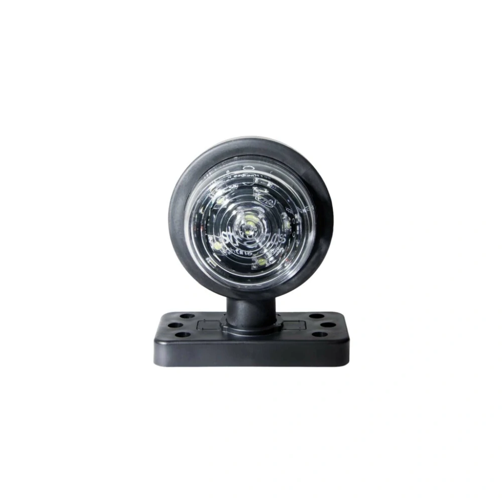 LED obrysová lampa Strands Viking, 6 LED, 12-24V, ECE R7, R10, ADR- bílá