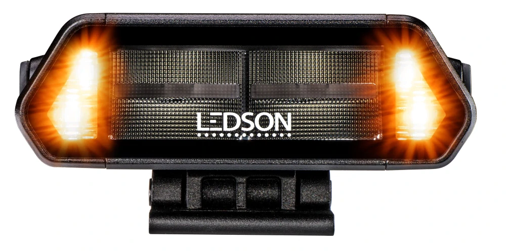 LED pracovní rampa Ledson Epix5+ (127mm), s červeným a oranžovým pozičním světlem, strobo, 9-36V, 30W