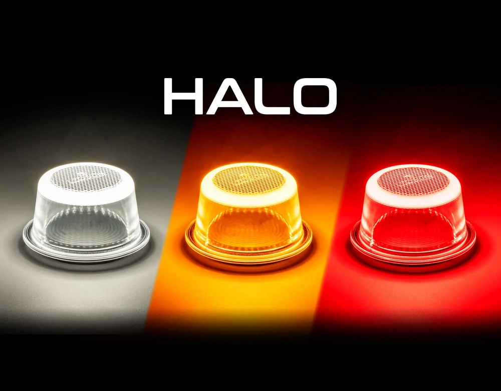 LED obrysové světlo Ledson Halo, s neonovým efektem, 40LED, 10-48V- červené