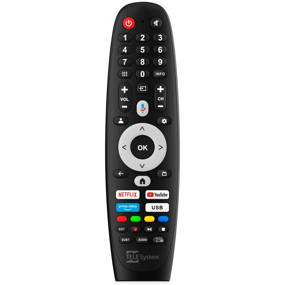 LED Smart TV 24" Google TV 12V/24V/230V, 61 cm, HD ready, DVB-T2/S2 Karavan, kamion