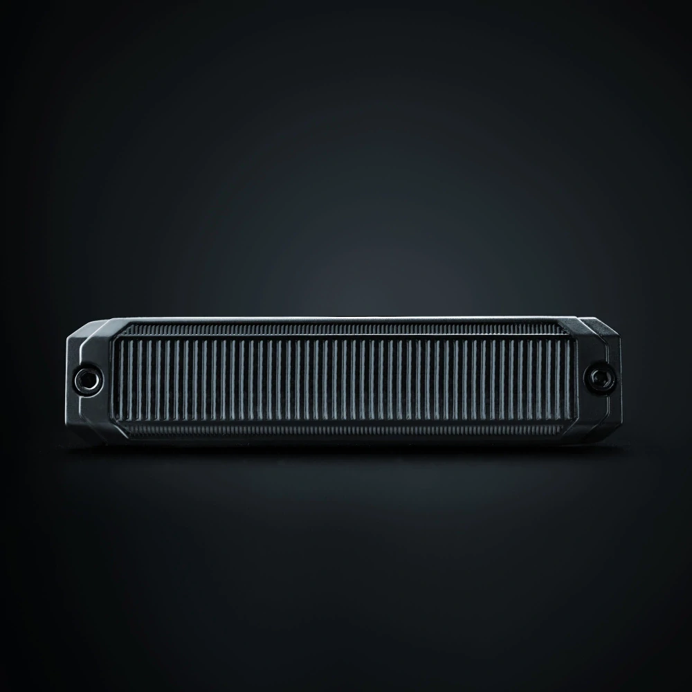 LED poziční světlo Strands Dark Knight SM6, 10-32V, 3,3W, R10- oranžové