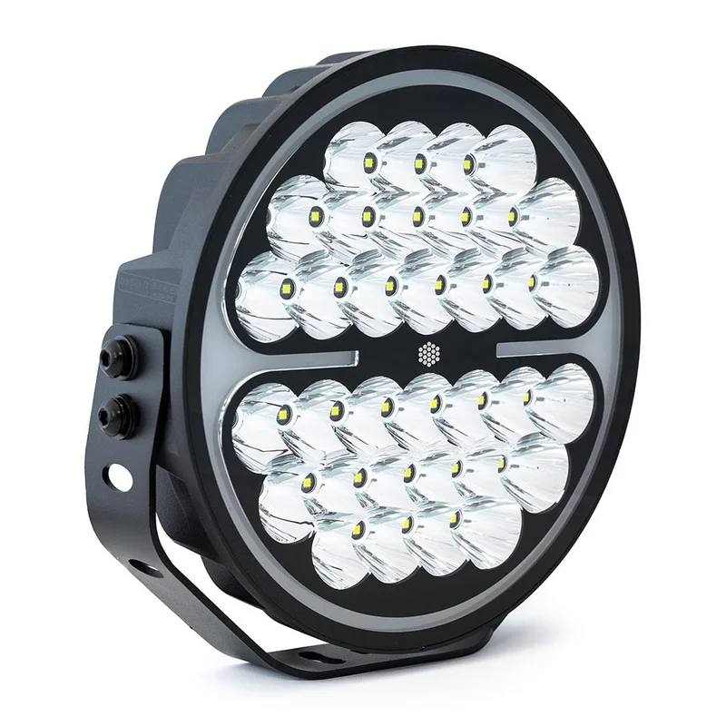 LED reflektor Tralert Nova 239mm, 9-36V, 150w, 13600lm, Strobo- Černé