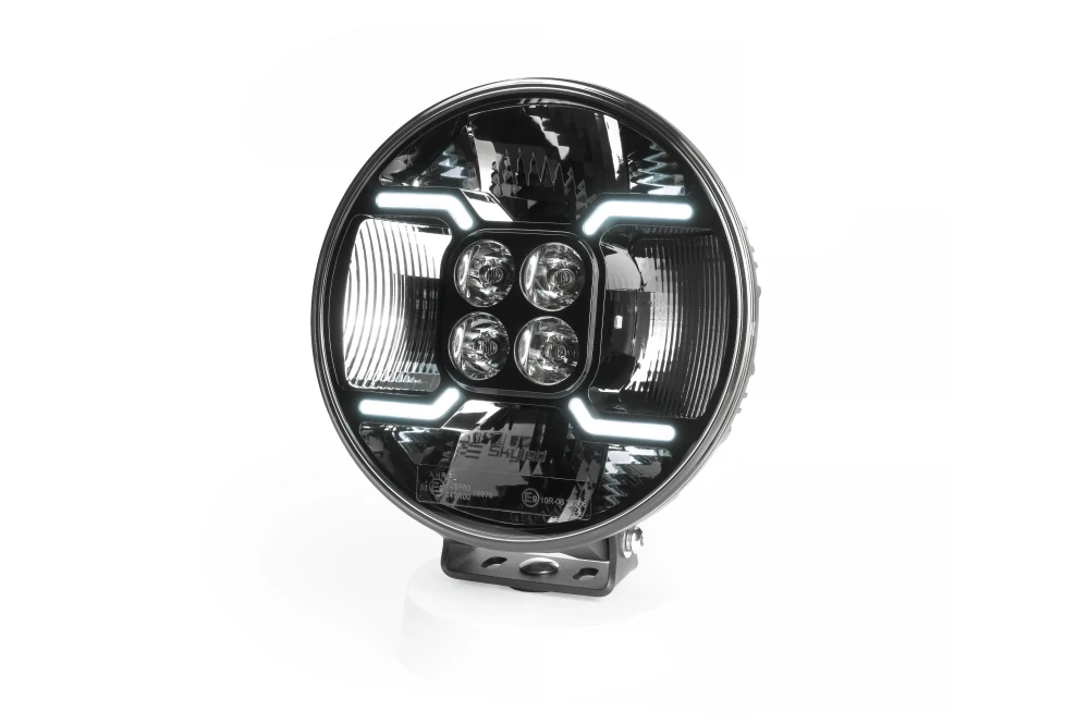 LED světlomet Skyled Dynamic 9x 9", s pozičním světlem, 9- 36V, 160W, 14500lm, ECE R10, R148, 149