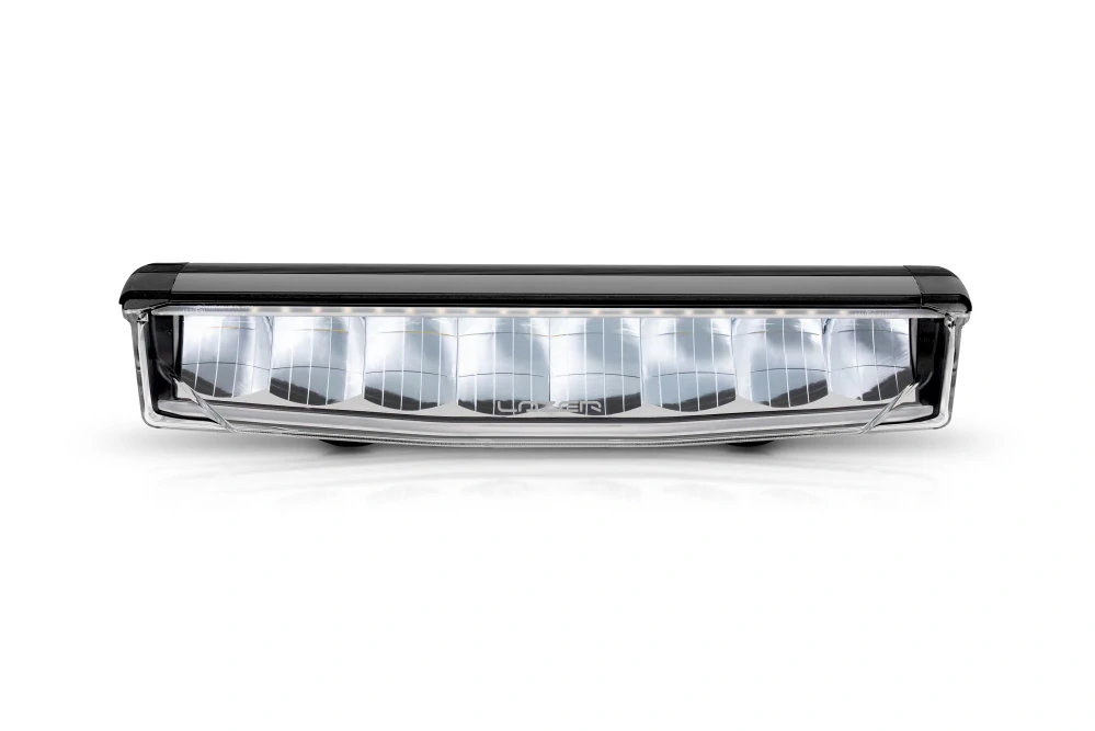 LED rampa LAZER AIR-90 16,2" (411mm), s pozičním světlem a funkcí majáku/výstražného světla, 9160lm, 10-32V, IP68, ECE R149