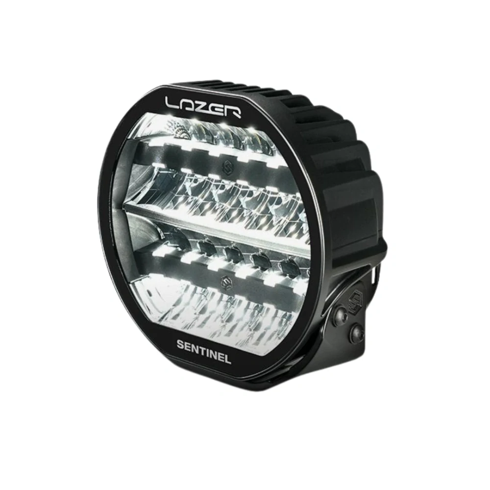 LED přídavné světlo LAZER SENTINEL HIGHLINE 9" (228mm), s dynamickým pozičním světlem, 10-32V, 17020lm, 5000K, IP68- černý