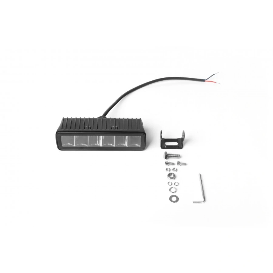 LED pracovní světlo Kamar 160mm, 6xLED, 1200lm, 12V/24V