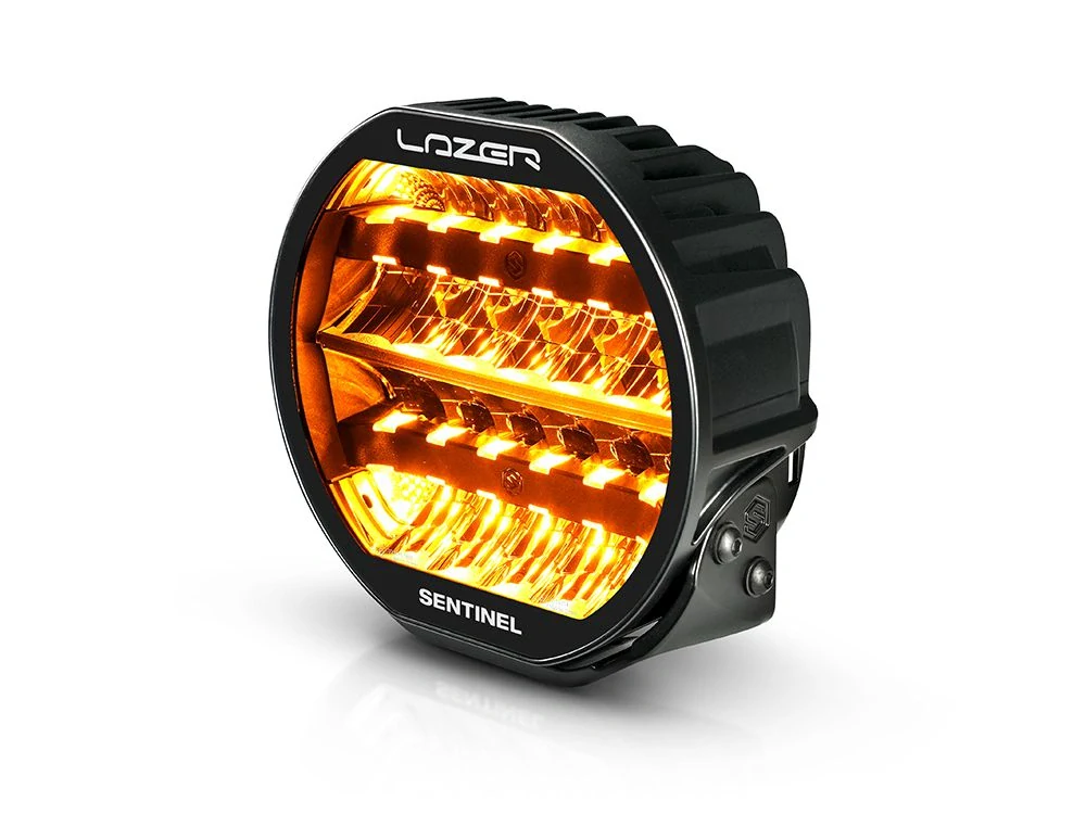 LED přídavné světlo LAZER SENTINEL HIGHLINE 9" (228mm), poziční světlo, s funkcí výstražného majáku (strobo), 17020lm, 10-32V, 5000K
