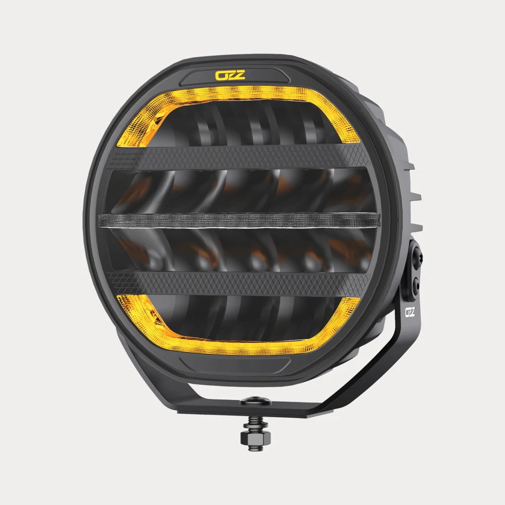 OZZ XR3 P9" 65 LED Dálkový světlomet 228,6mm, s pozičním světlem, strobo, ECE R10, 10-35V- černé