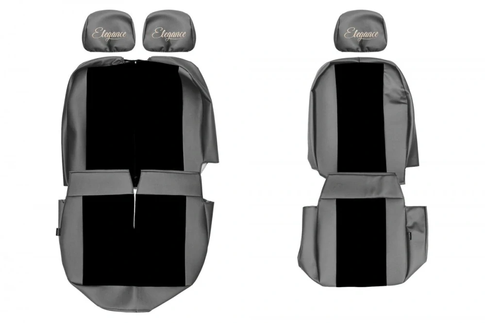 Potahy sedadel (1+2) - Elegance S, RENAULT TRAFIC II (01.2001-02.2014) & OPEL VIVARO I (01.2001-02.2014) & NISSAN PRIMASTAR (01.2001-02.2014) - Dvojité sedadlo spolujezdce 1+2