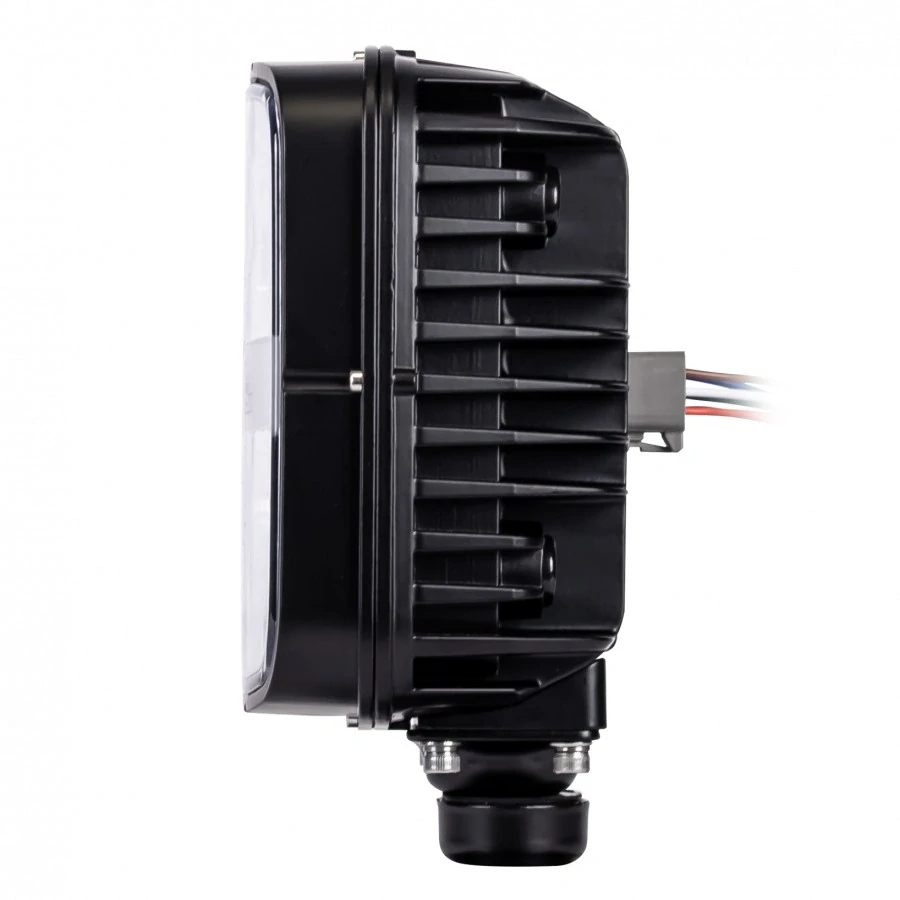 Kombinované LED světlo 12/24V, R148 R149, pluh, bagr, traktor - Pravé