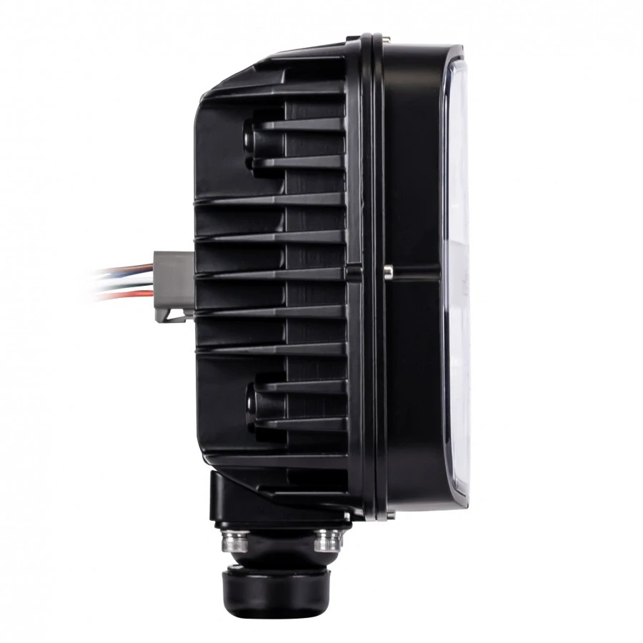 Kombinované LED světlo 12/24V, R148 R149, pluh, bagr, traktor - Levé