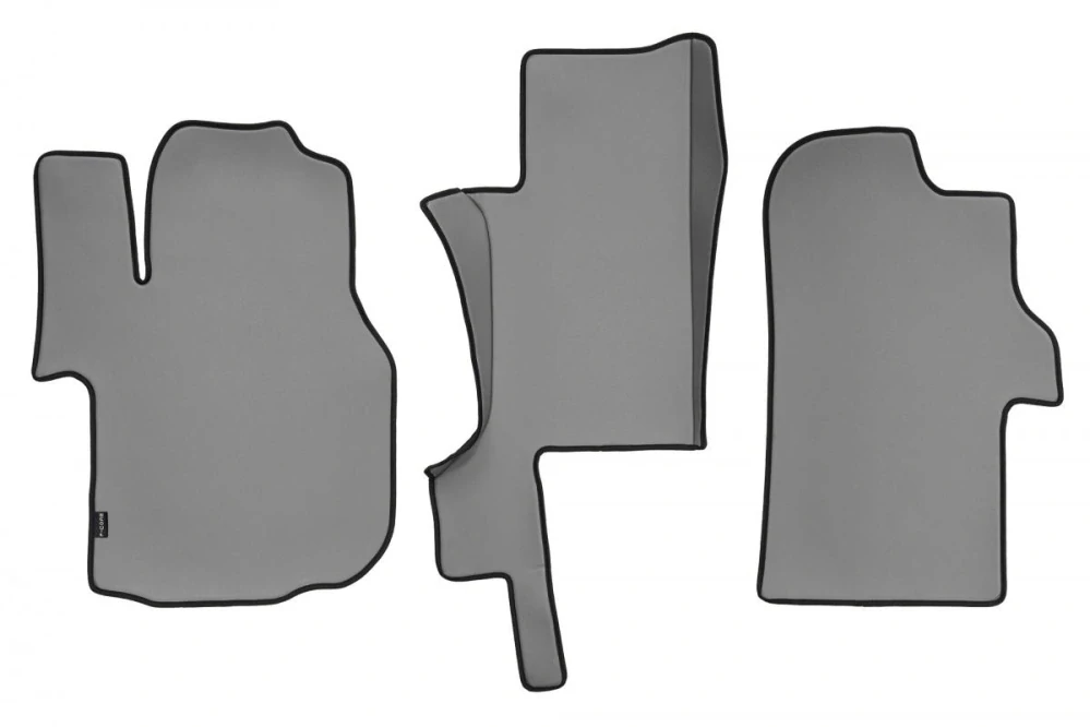 Celoplošné koberečky - hladké ECO-Leather, MAN TGE (01.2017-04.2024) & VOLKSWAGEN CRAFTER II (10.2016-04.2024) & VOLKSWAGEN CRAFTER II (04.2024-) & MAN TGE (04.2024-)