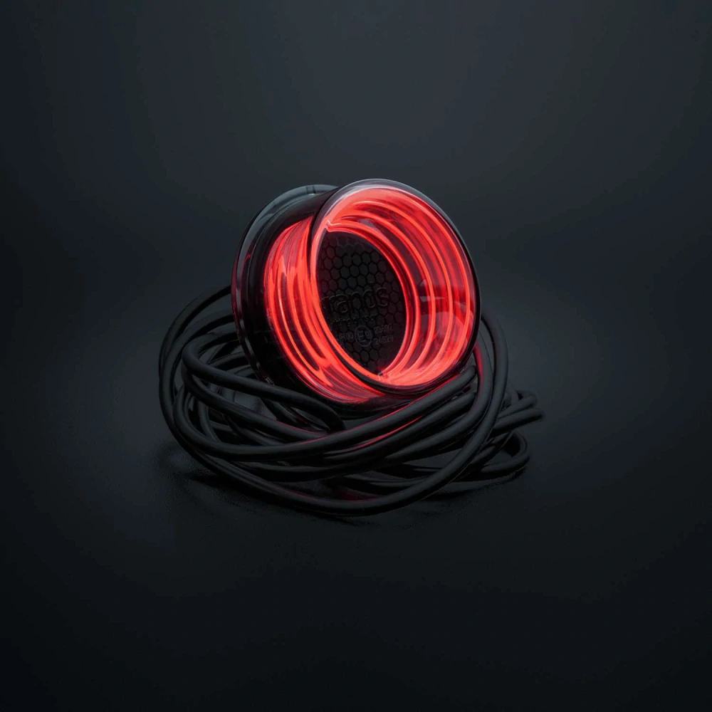 LED poziční světlo Strands For9t Geo, 10-40V - červené