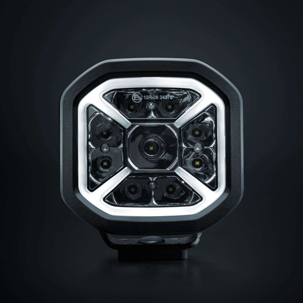 LED přídavný reflektor Strands Siberia X 4" (10,2cm), poziční světlo, 4950lm, 10-32V, ECE R10
