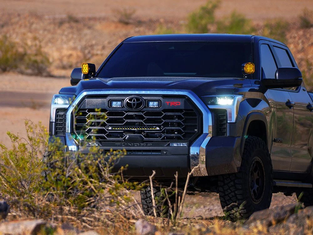 Sada dálkových/mlhových světel Lazer, Toyota Tundra TRD (2022+), Carbon-2