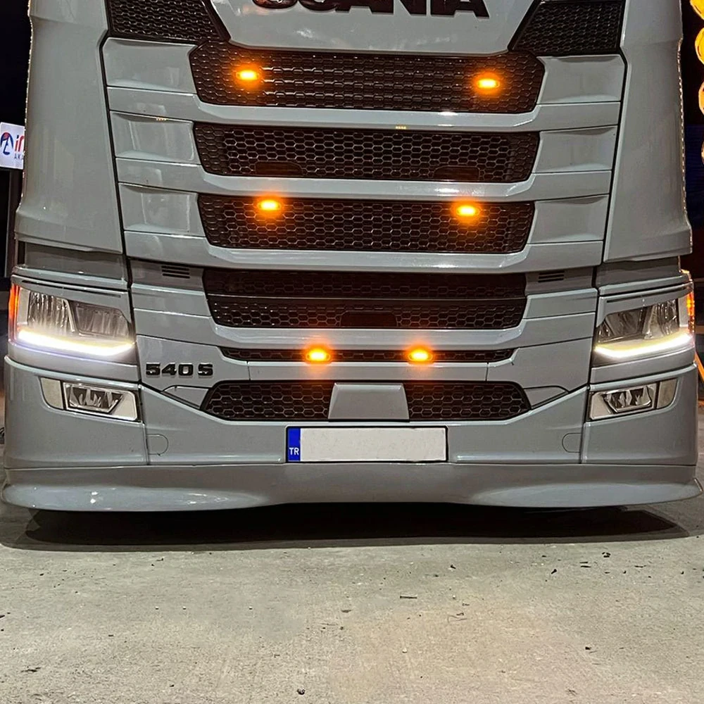 Přídavný spoiler pod nárazník Scania NTG, typ 3 - Vysoký nárazník