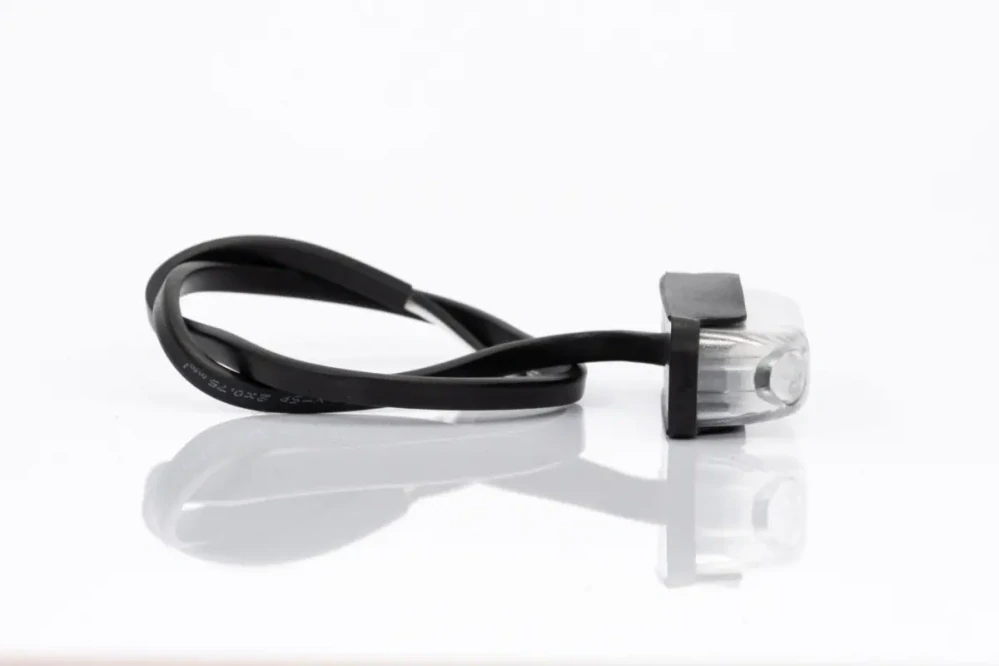 Led poziční světlo Fristom 80x18mm, 12-24V, E9, Červená