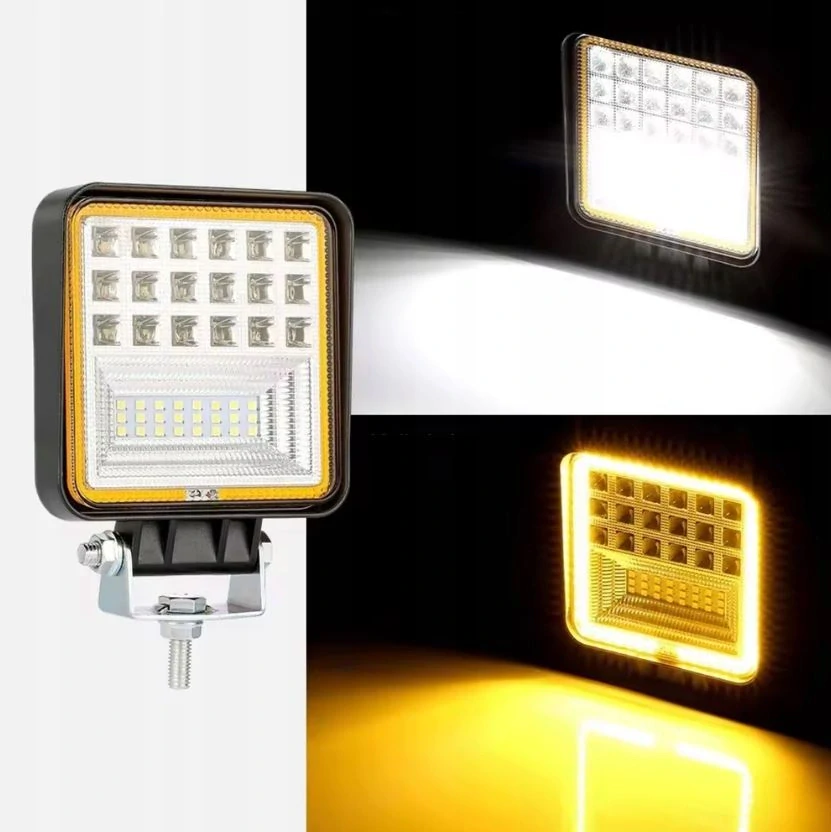 LED pracovní světlo 10V-30V, 45W s oranžovým pozičním světlem