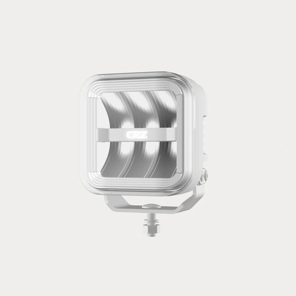 Přídavný reflektor OZZ SQR 5" (127mm), poziční světlo, 10-32V, 5200lm, 90W, ECE R148, R149 - bílý