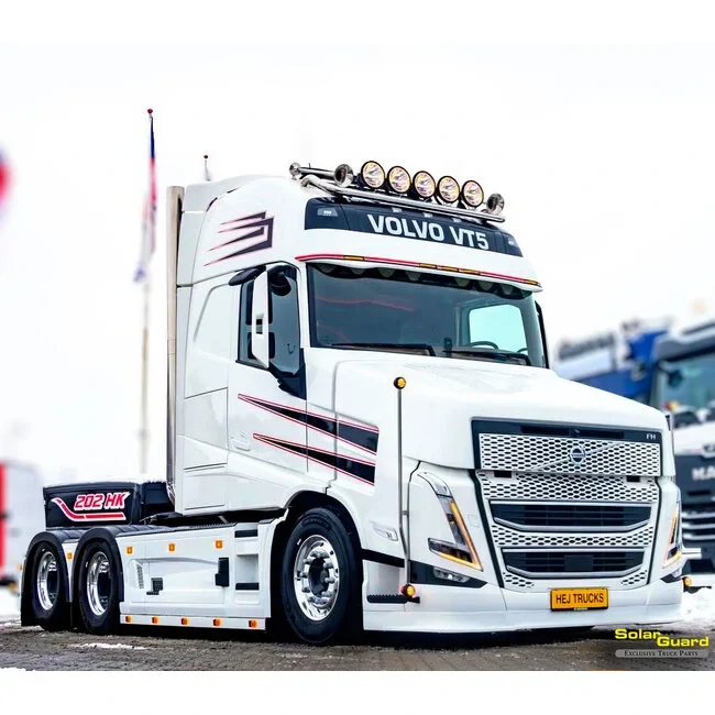 Přídavný spoiler pod nárazník lízátko pro Volvo FH4/FH5 - 12,5cm