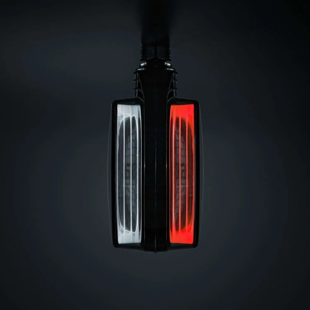 LED světlo Strands FOR9T „Spanish“ – 3 funkce, kouřové sklo