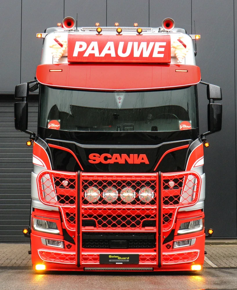 Přídavný spoiler pod nárazník Scania Next Generation Typ 4- Střední nárazník, listové odpružení