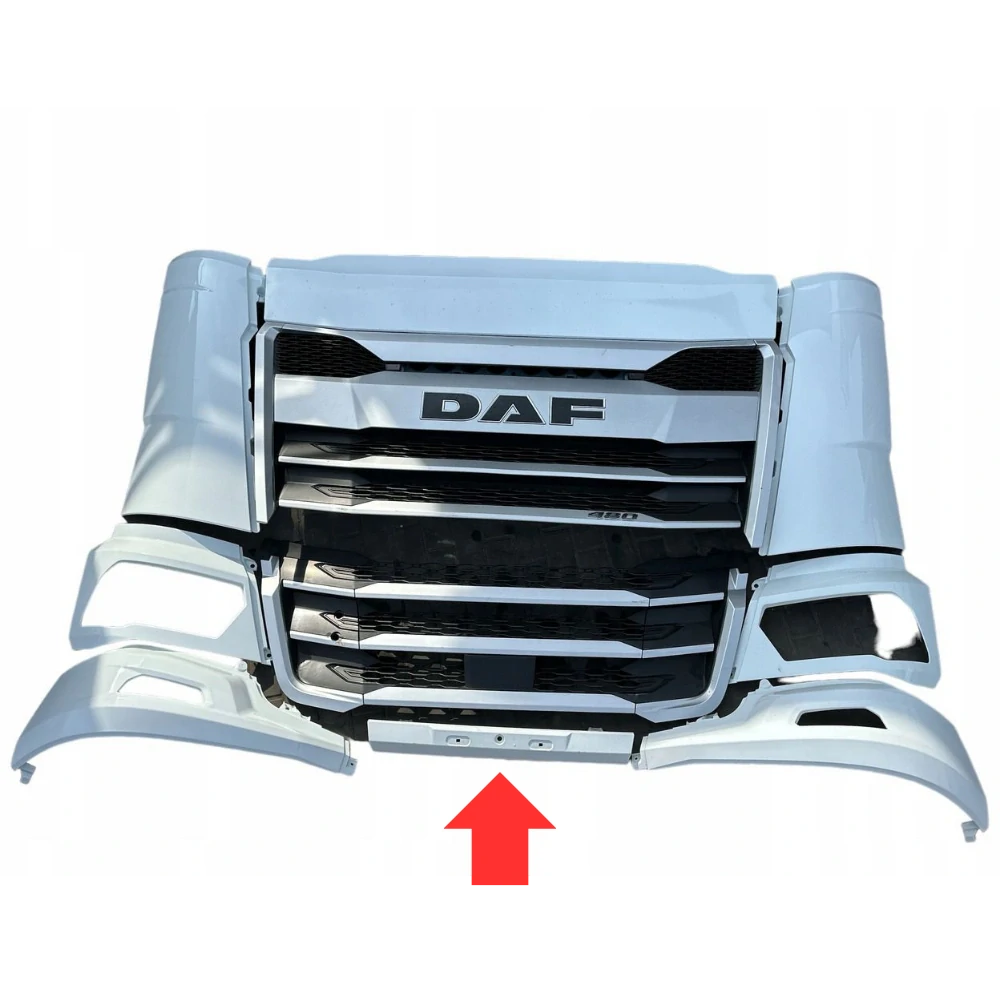 Náhradní středový díl nárazník DAF NDG XF, XG, XG+