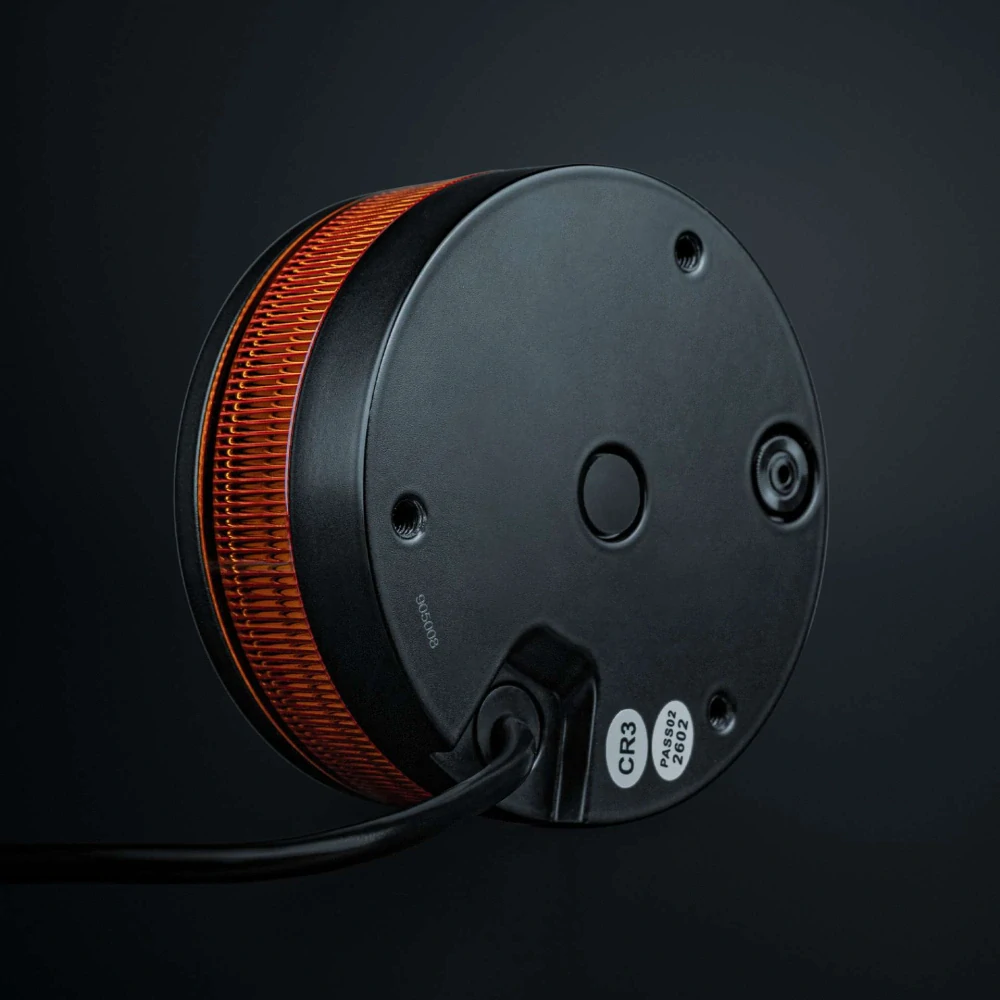 LED maják Strands Unity 107mm, 12-24V, 8 režímů - zatmavený