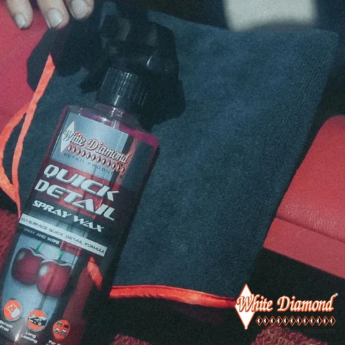 White Diamond Quick Detailer Spray Wax 500 ml – rychlý detailer s hydrofobní ochranou a mokrým leskem