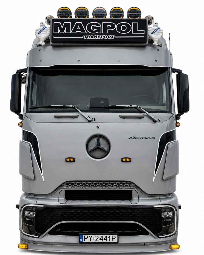 Spoiler pod nárazník Mercedes Actros Pro Cabin
