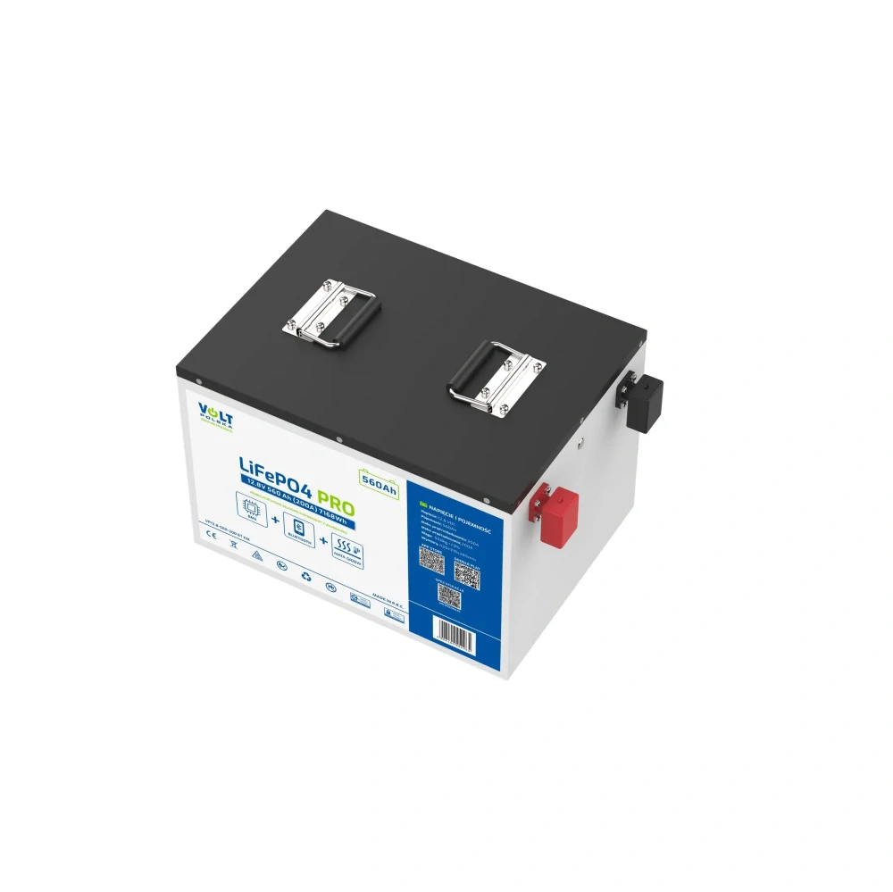 LiFePO4 PRO akumulátor Volt Polska 12,8V 560Ah 200A BMS Bluetooth Vyhřívání