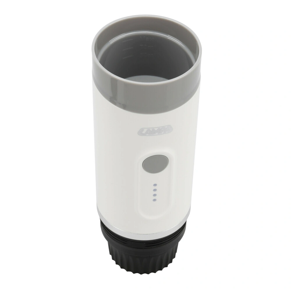 Přenosný kávovar Lampa Cafyn Flow 110 ml, 10 W, 1800 mAh, 15 bar, USB-C, mletá káva a kapsle Nespresso®