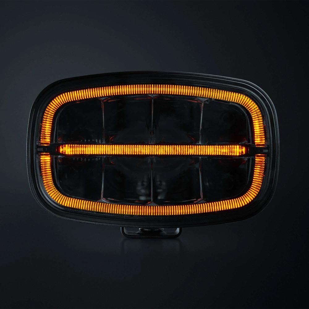 LED dálkové světlo STRANDS FREEDOM AMBASSADOR OVAL, 39 W, 2600 lm, 12–30 V, rozměry 224 cm