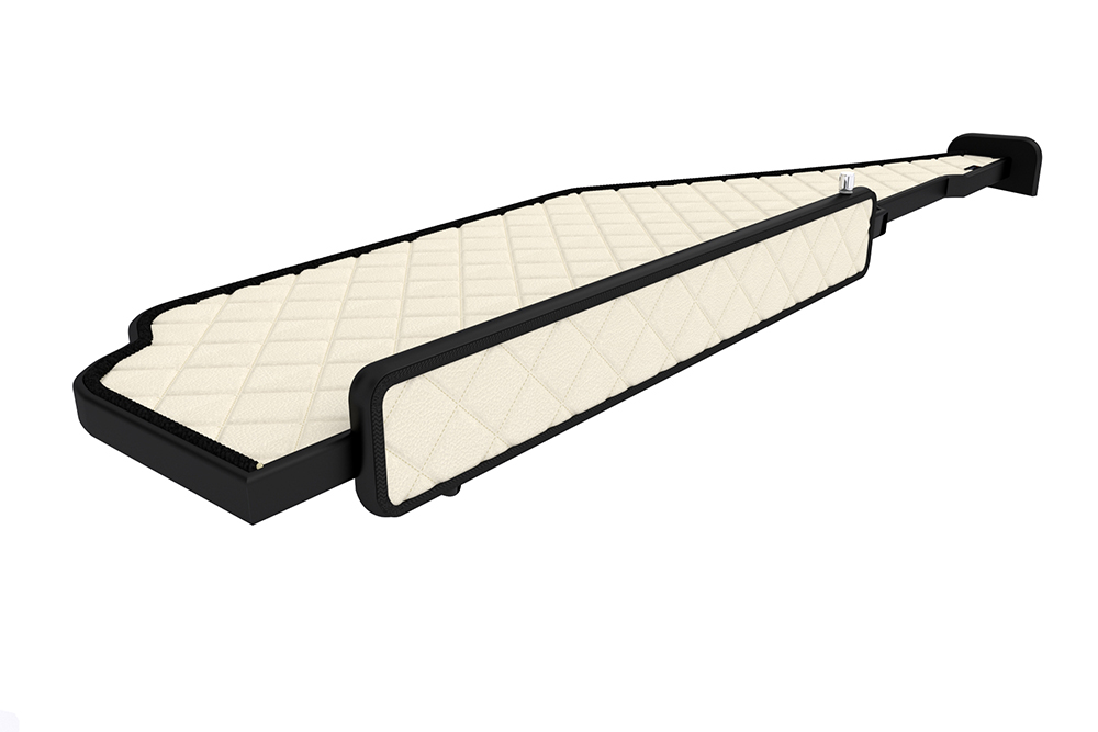 Polička dlouhá + LED - Elegance, MERCEDES ACTROS MP4 (01.2011-  2019) (Kab. Šířka 230cm)- champagne