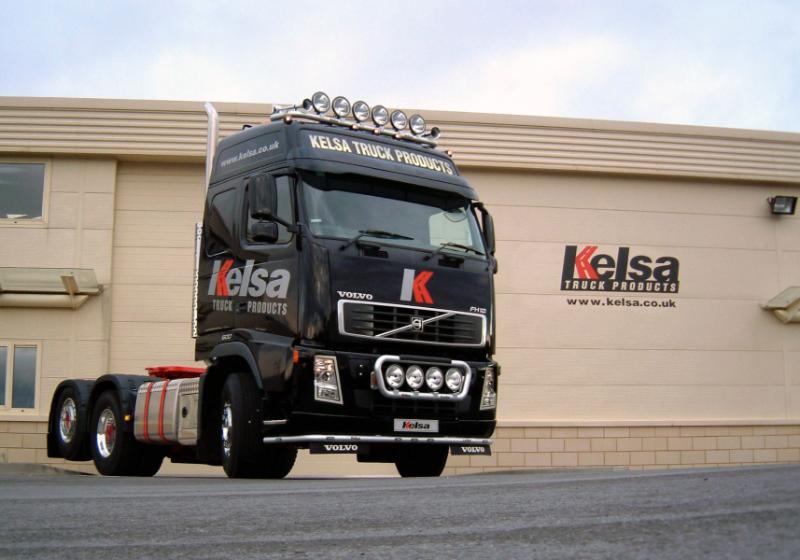 Střešní nerezový rám Kelsa HiBar Top Roof Mounted pro Volvo FM Euro6 Globetrotter