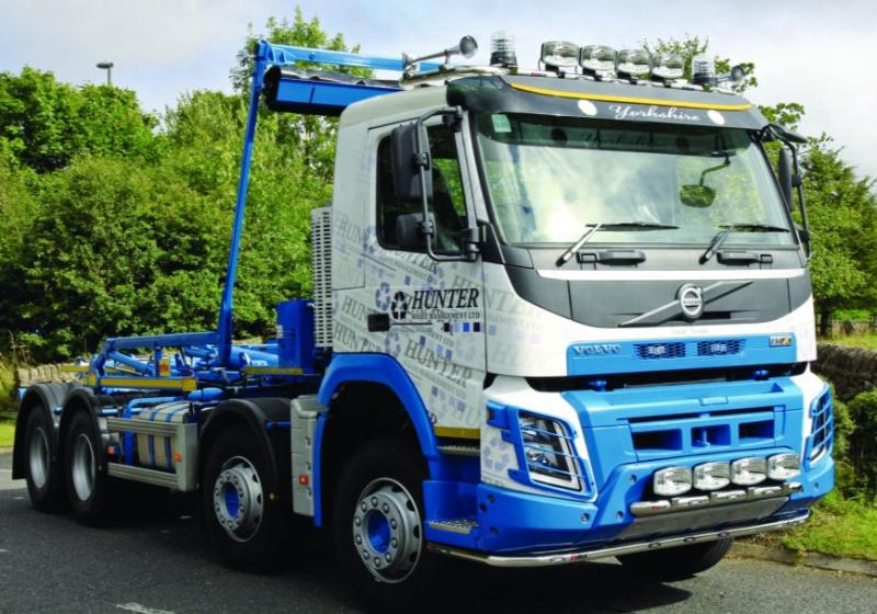 Přední nerezový rám Kelsa MiniBar pro  Volvo Euro 6 FMX Day Cab