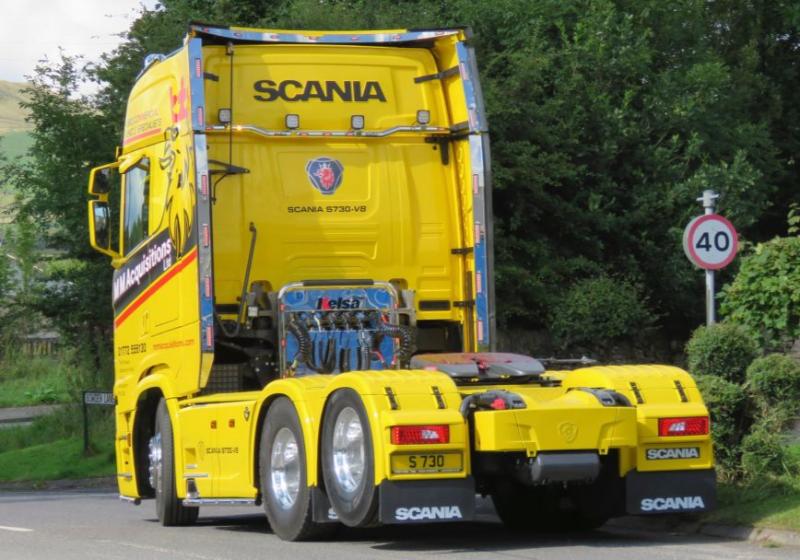 Nerezový rám Kelsa AirBar pro  Scania Next Generation R&S Vysoká kabina