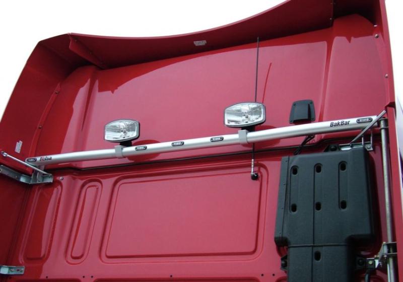 Zadní nerezový rám Kelsa BakBar pro  DAF XF106 Superspace, Spacecab | XF106 Facelift Superspace, Spacecab