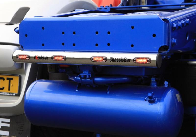 Zadní nerezový rám Kelsa ChassisBar pro  DAF XF106 Superspace, Spacecab | XF106 Facelift Superspace, spacecab