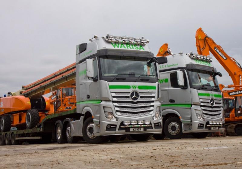 Přední nerezový rám Kelsa MiniBar pro  Mercedes Actros 2012-on Streamspace 2.3m